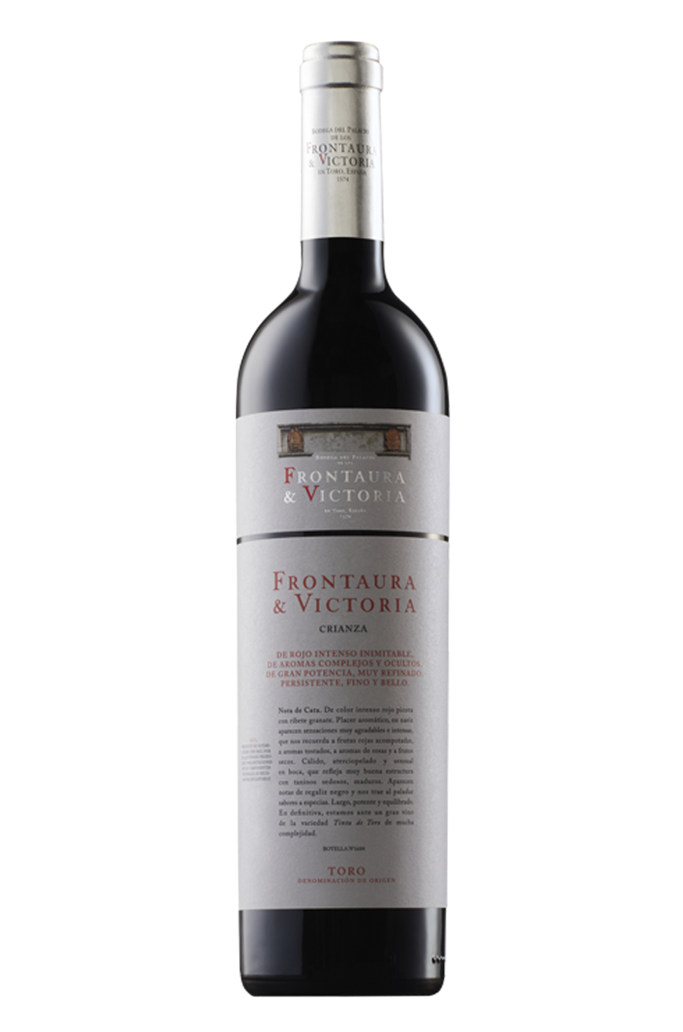 Red Wine Frontaura & Victoria Crianza 2017
